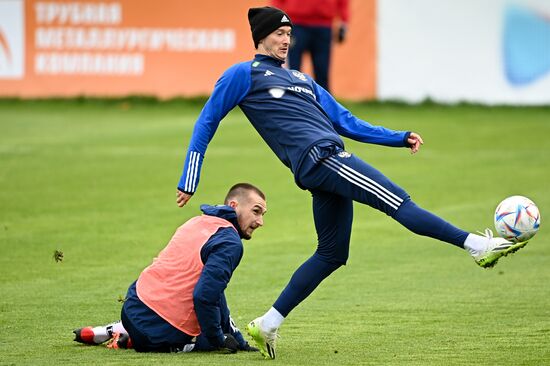 Russia Soccer Team Training