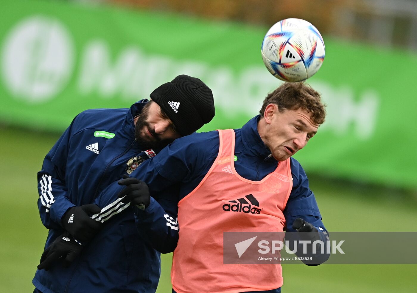 Russia Soccer Team Training