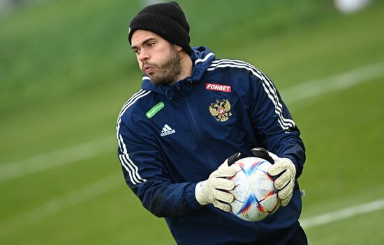 Russia Soccer Team Training