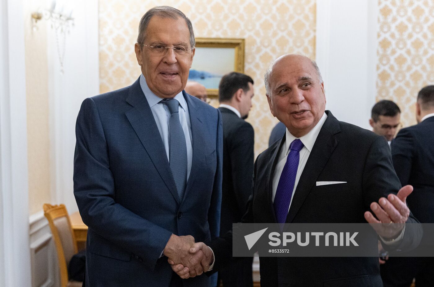 Russia Iraq Foreign Ministers