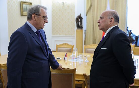 Russia Iraq Foreign Ministers