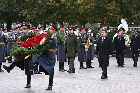 Russia Iraq Wreath Laying