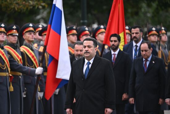 Russia Iraq Wreath Laying