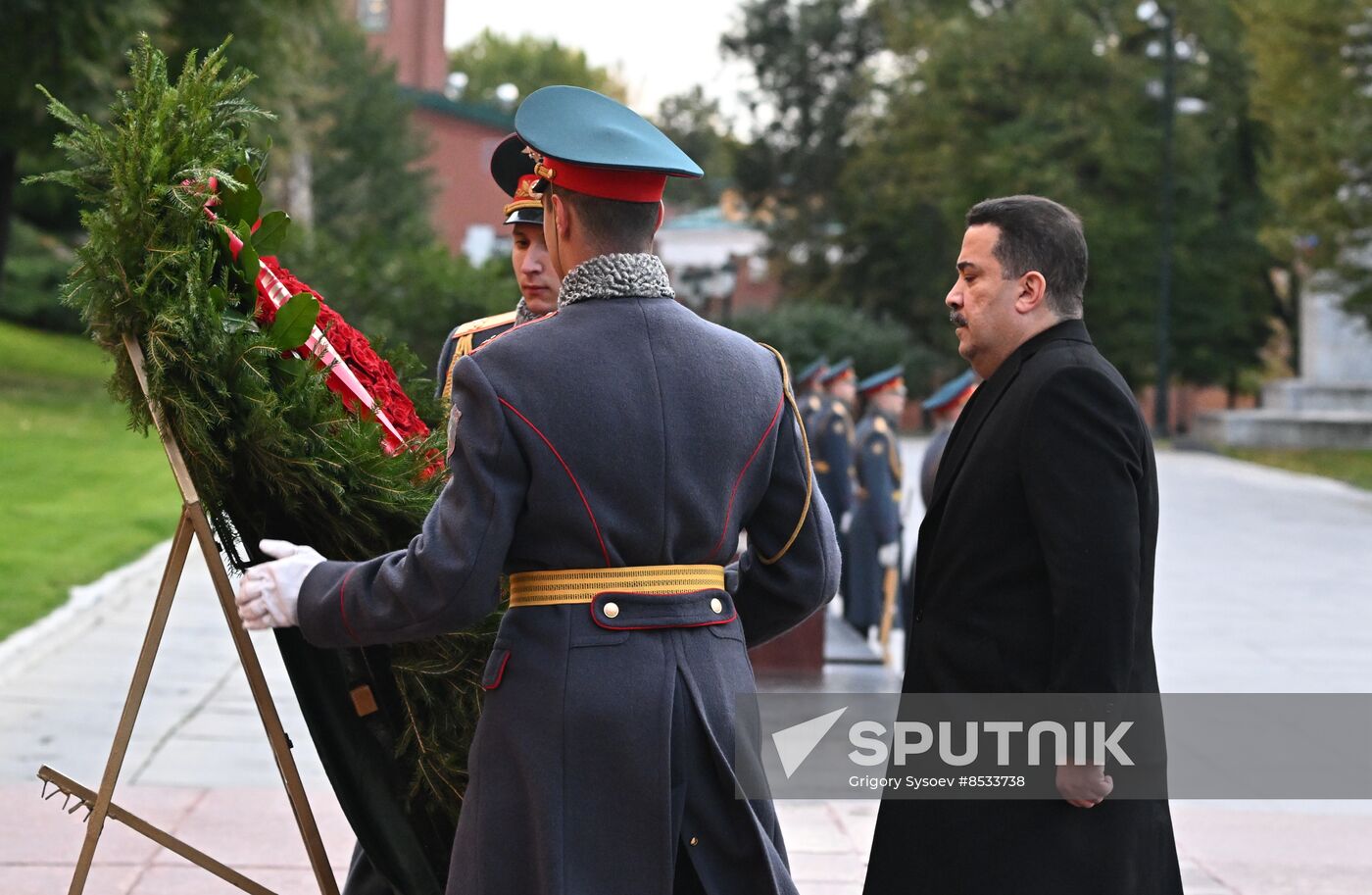 Russia Iraq Wreath Laying