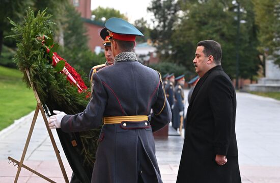 Russia Iraq Wreath Laying