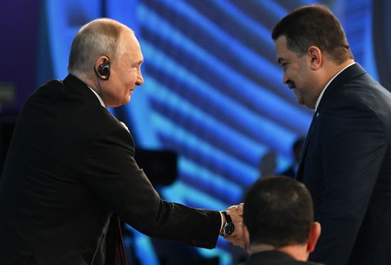 Russia Putin Energy Week Forum