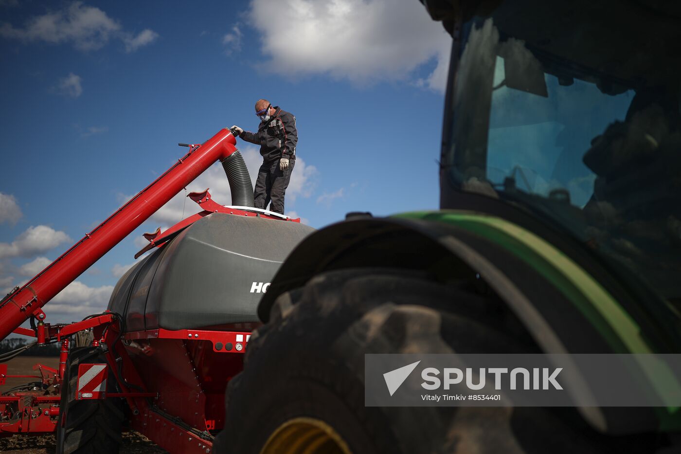 Russia Agriculture Winter Wheat Sowing