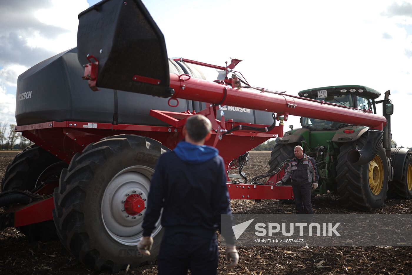 Russia Agriculture Winter Wheat Sowing