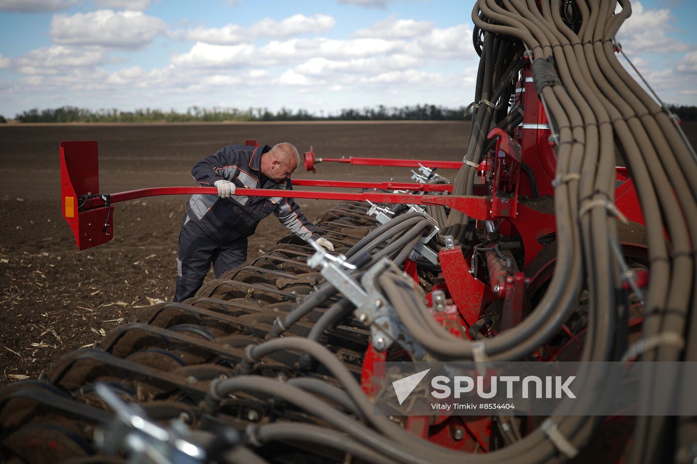 Russia Agriculture Winter Wheat Sowing