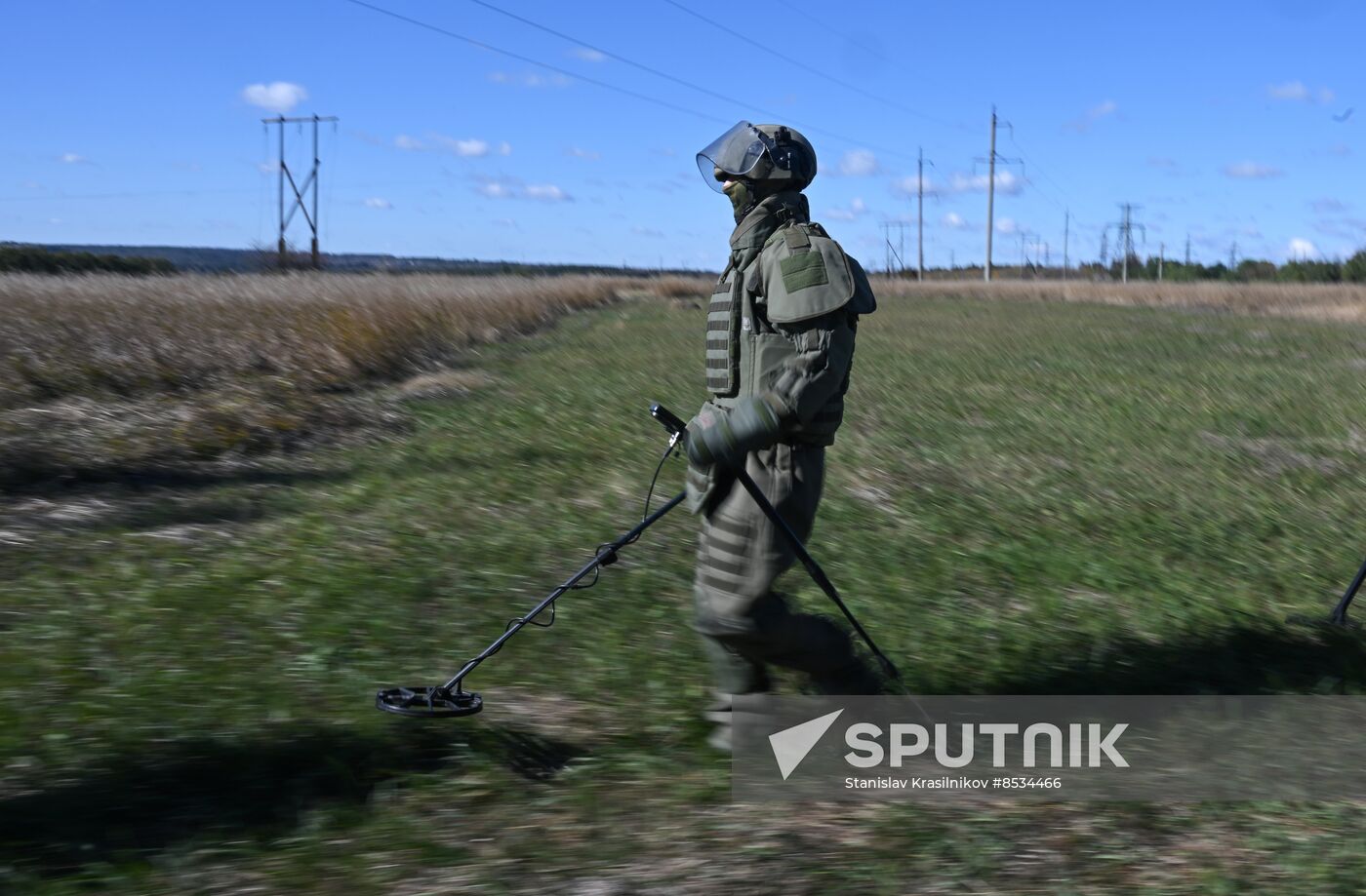 Russia Ukraine Military Operation Sappers