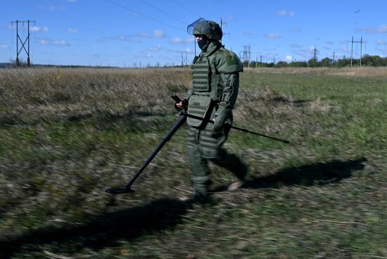 Russia Ukraine Military Operation Sappers