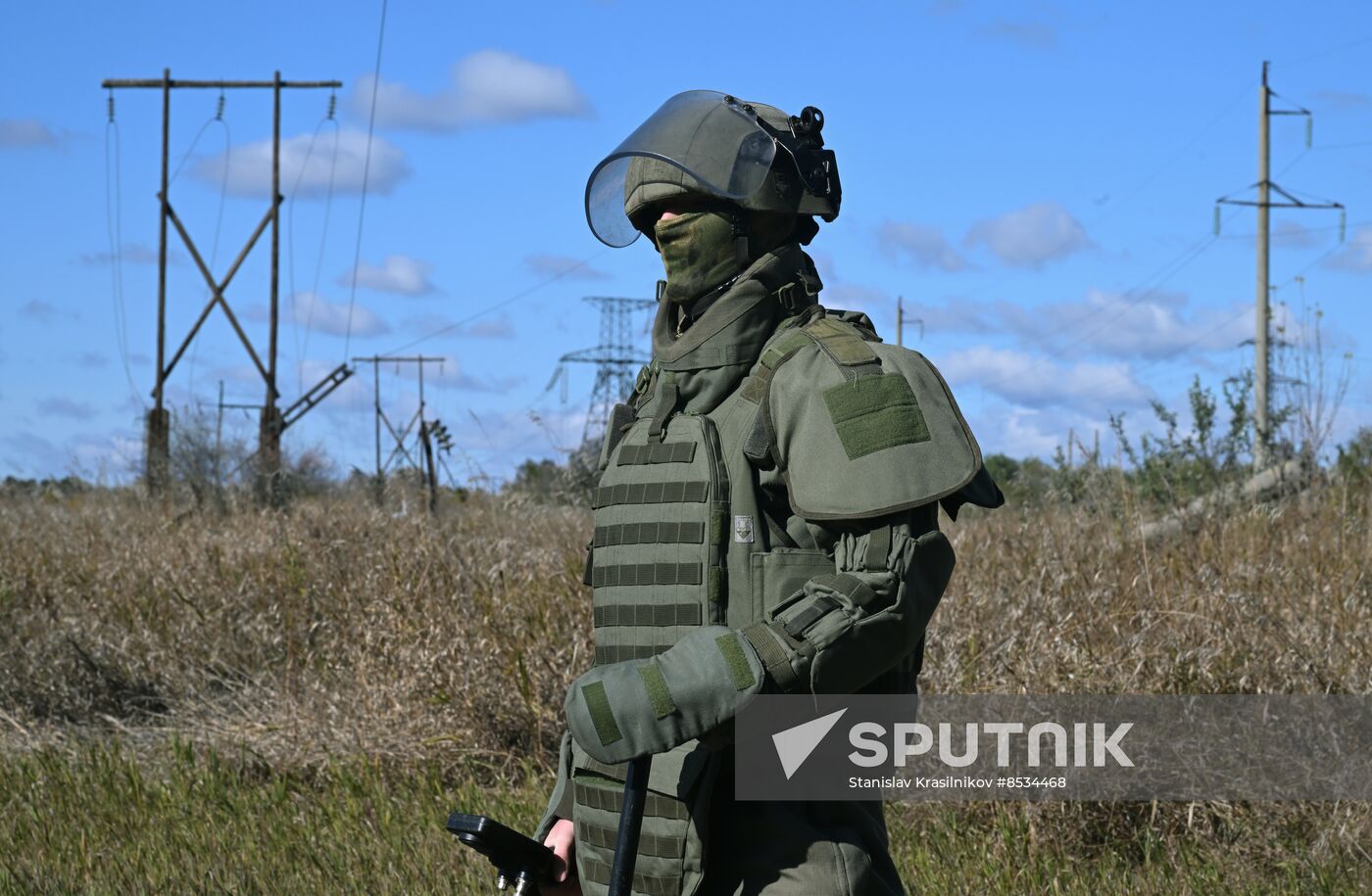 Russia Ukraine Military Operation Sappers