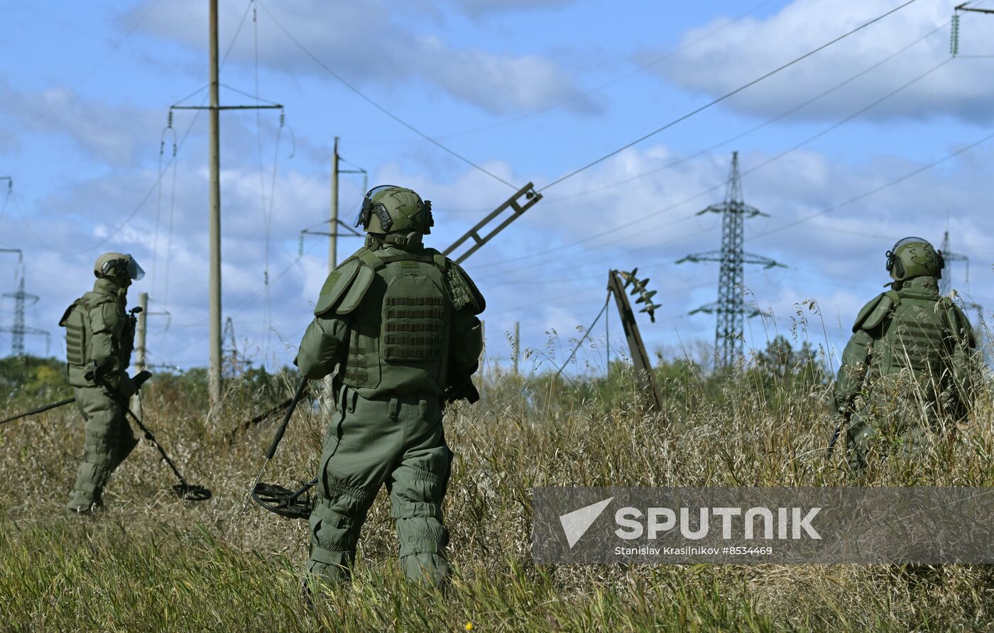 Russia Ukraine Military Operation Sappers