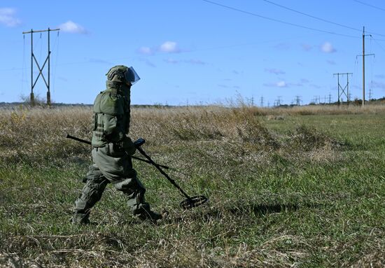 Russia Ukraine Military Operation Sappers