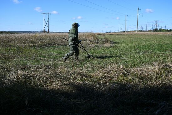 Russia Ukraine Military Operation Sappers