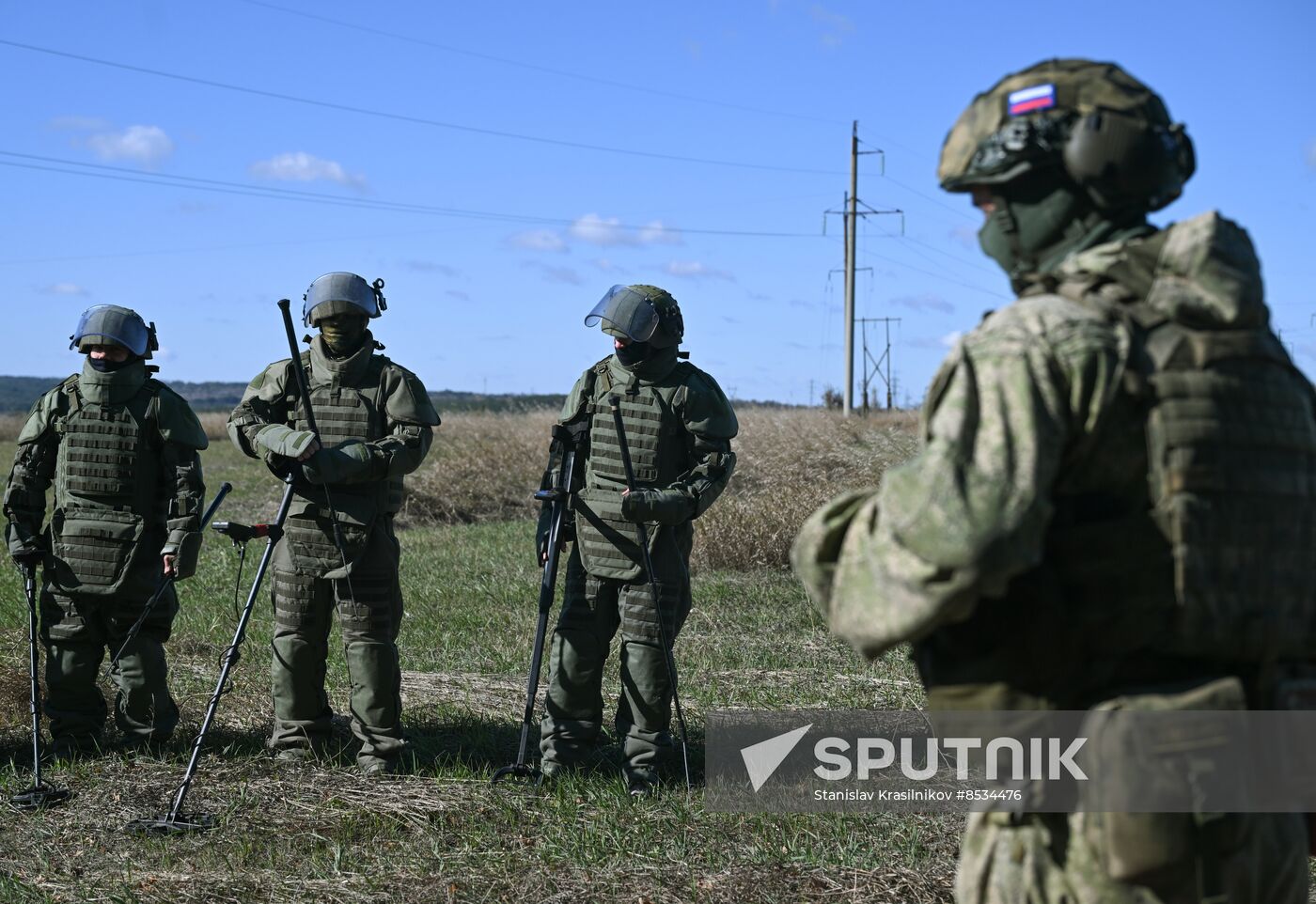 Russia Ukraine Military Operation Sappers