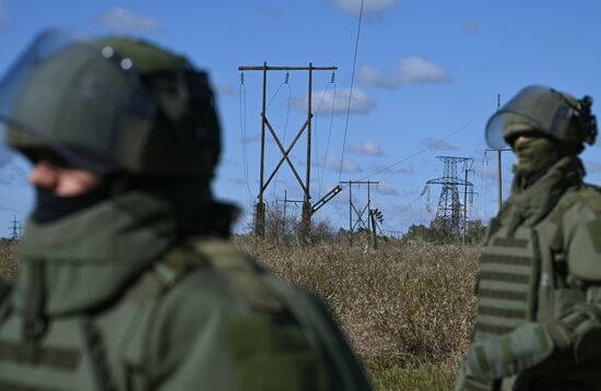 Russia Ukraine Military Operation Sappers
