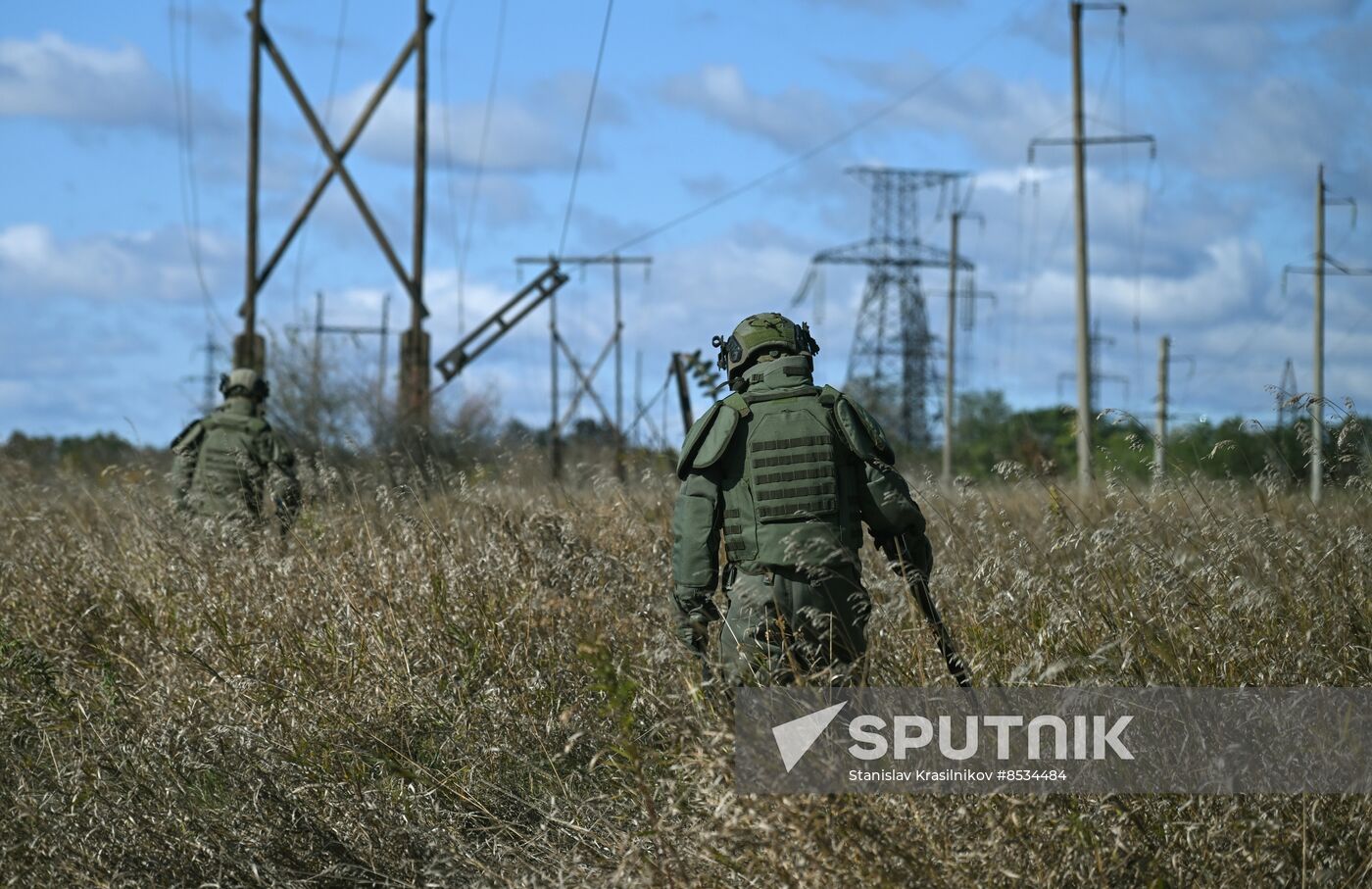 Russia Ukraine Military Operation Sappers