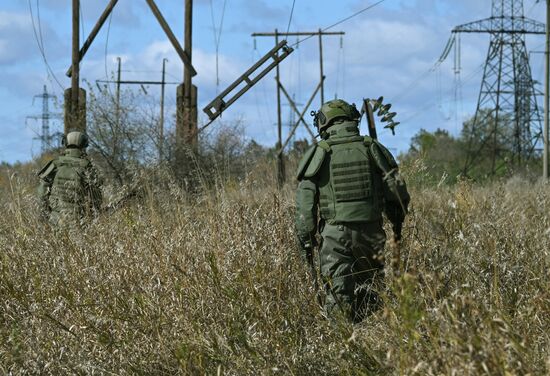 Russia Ukraine Military Operation Sappers