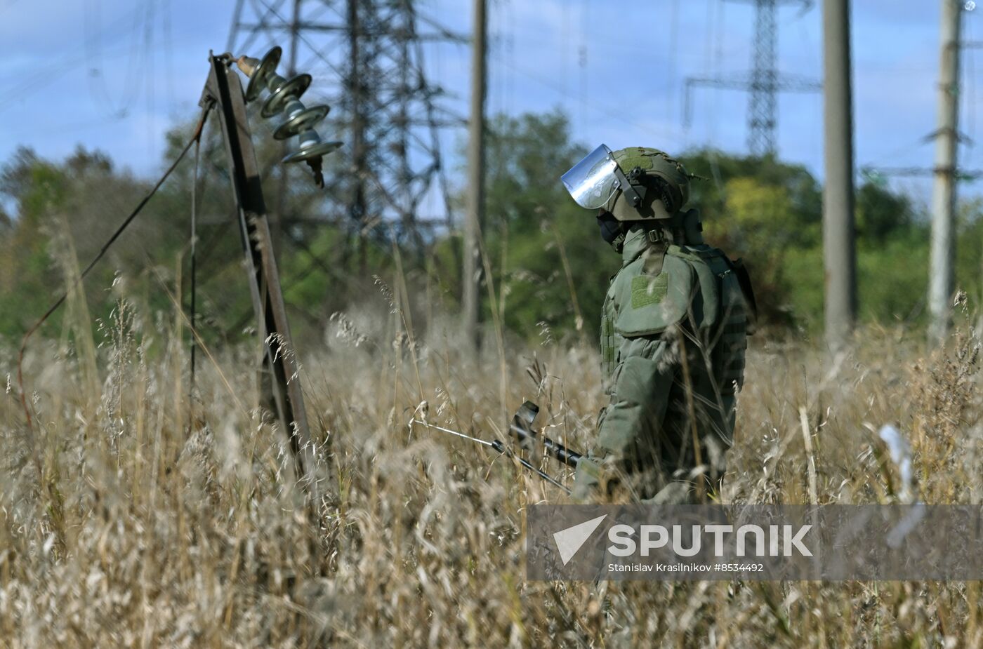 Russia Ukraine Military Operation Sappers