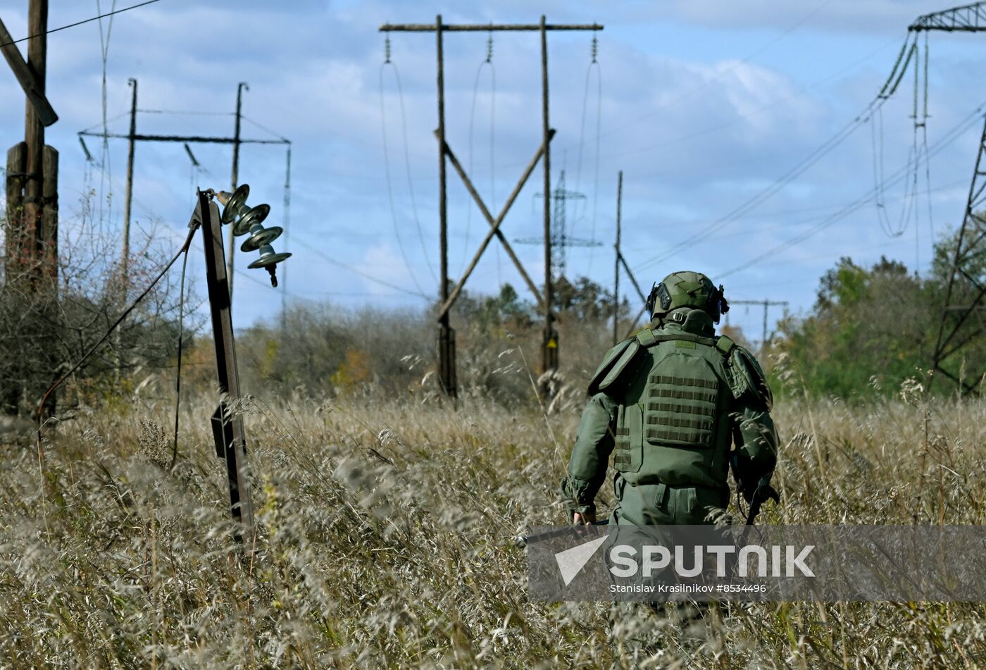 Russia Ukraine Military Operation Sappers