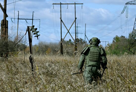 Russia Ukraine Military Operation Sappers