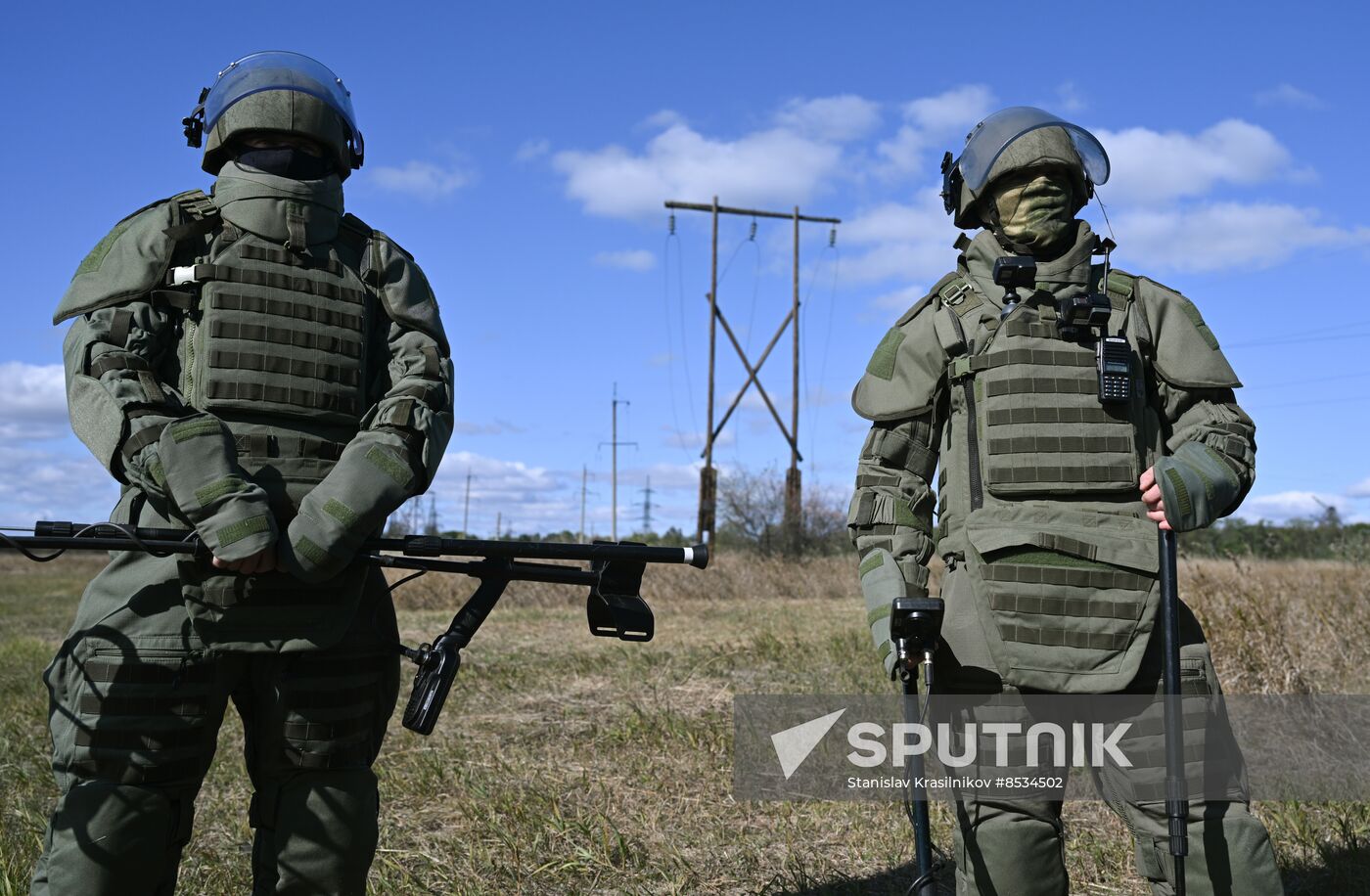 Russia Ukraine Military Operation Sappers