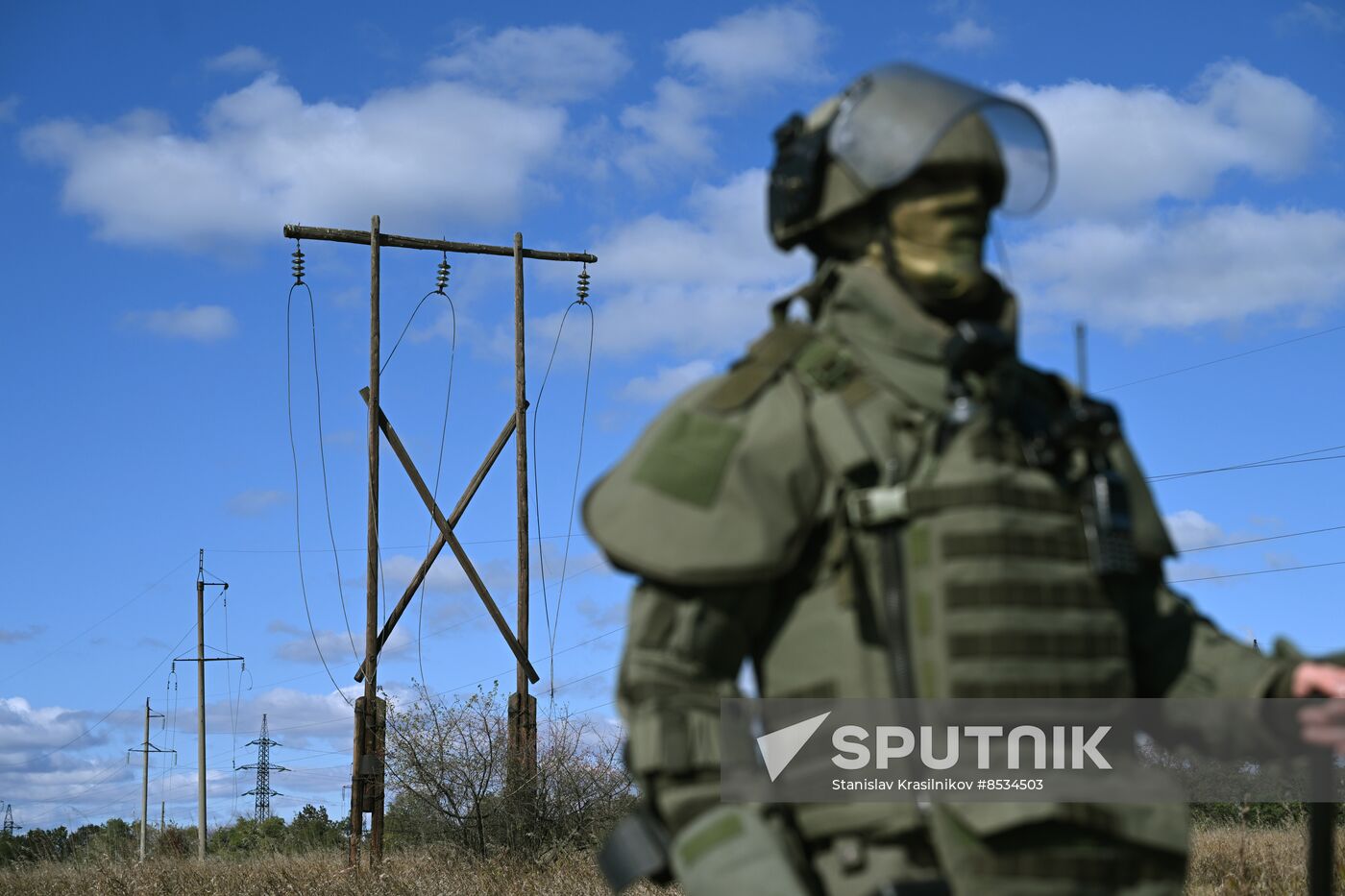 Russia Ukraine Military Operation Sappers