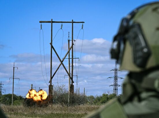 Russia Ukraine Military Operation Sappers