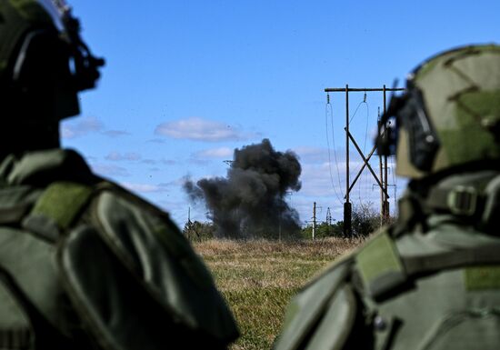 Russia Ukraine Military Operation Sappers