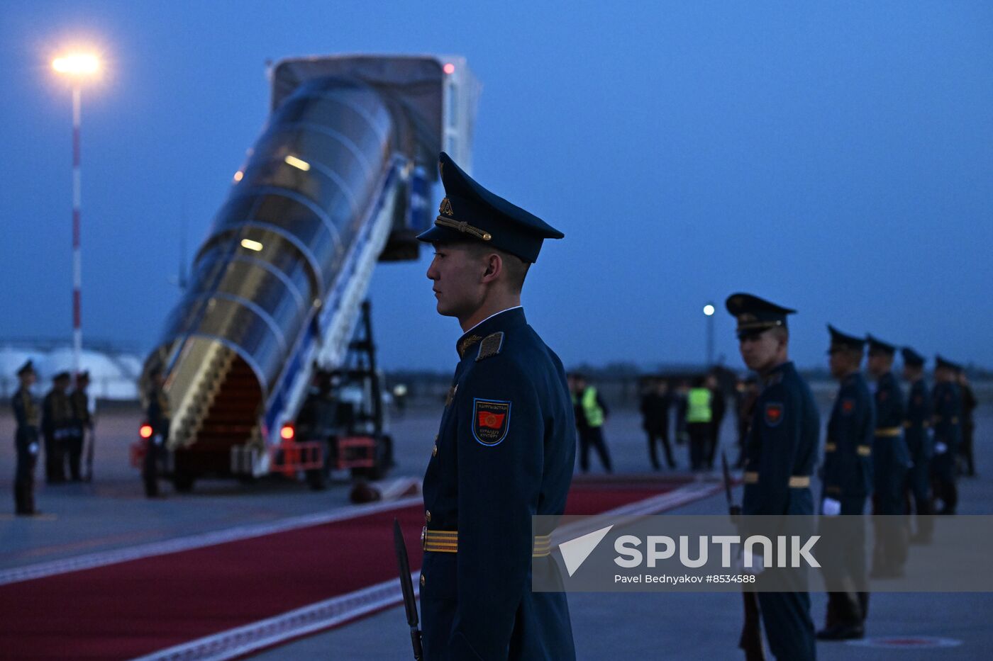 Kyrgyzstan Russia Arrival