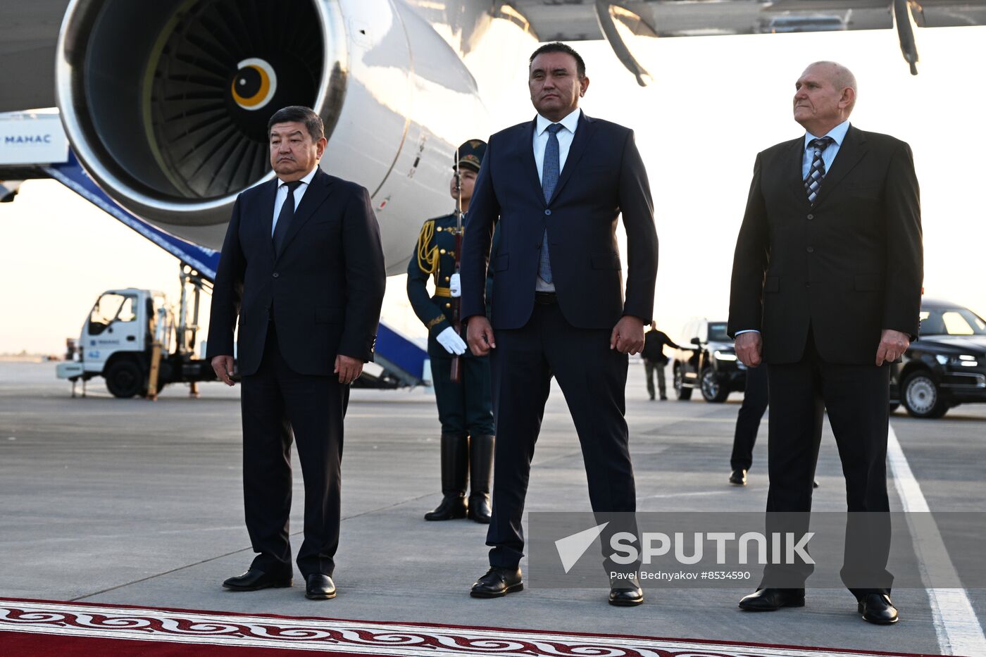 Kyrgyzstan Russia Arrival