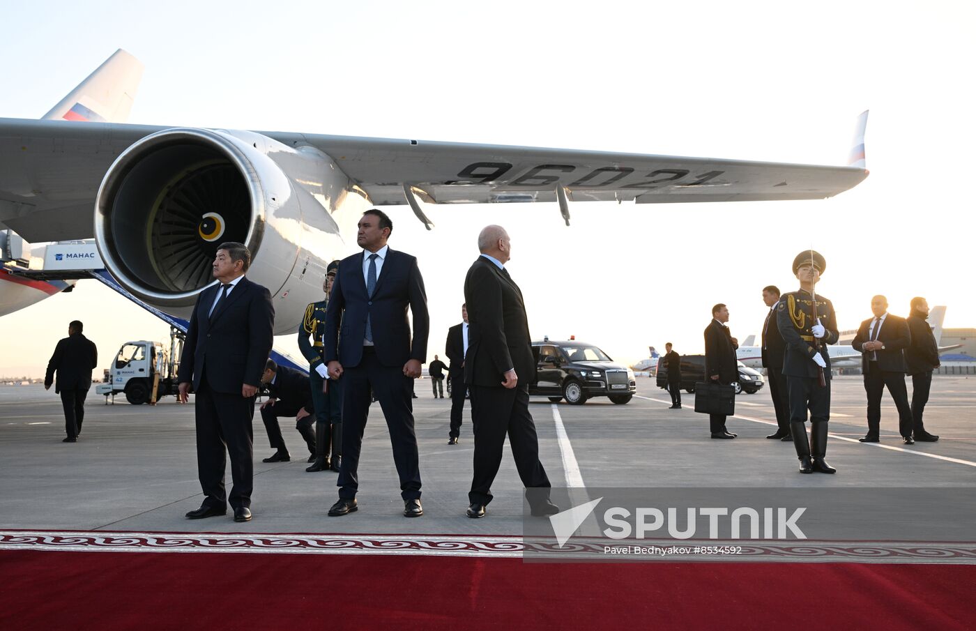 Kyrgyzstan Russia Arrival