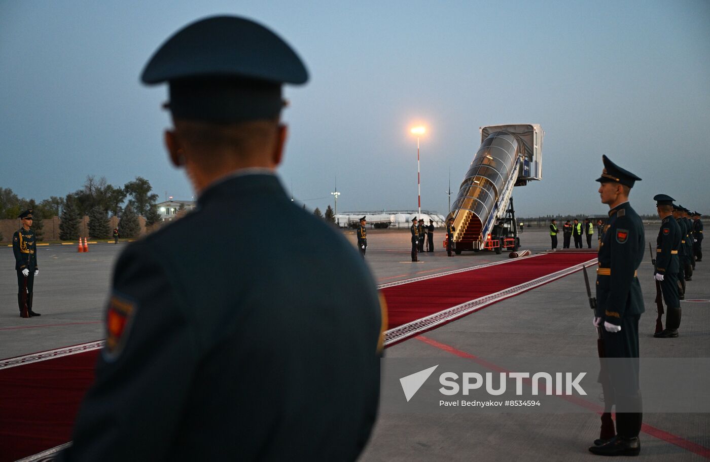 Kyrgyzstan Russia Arrival