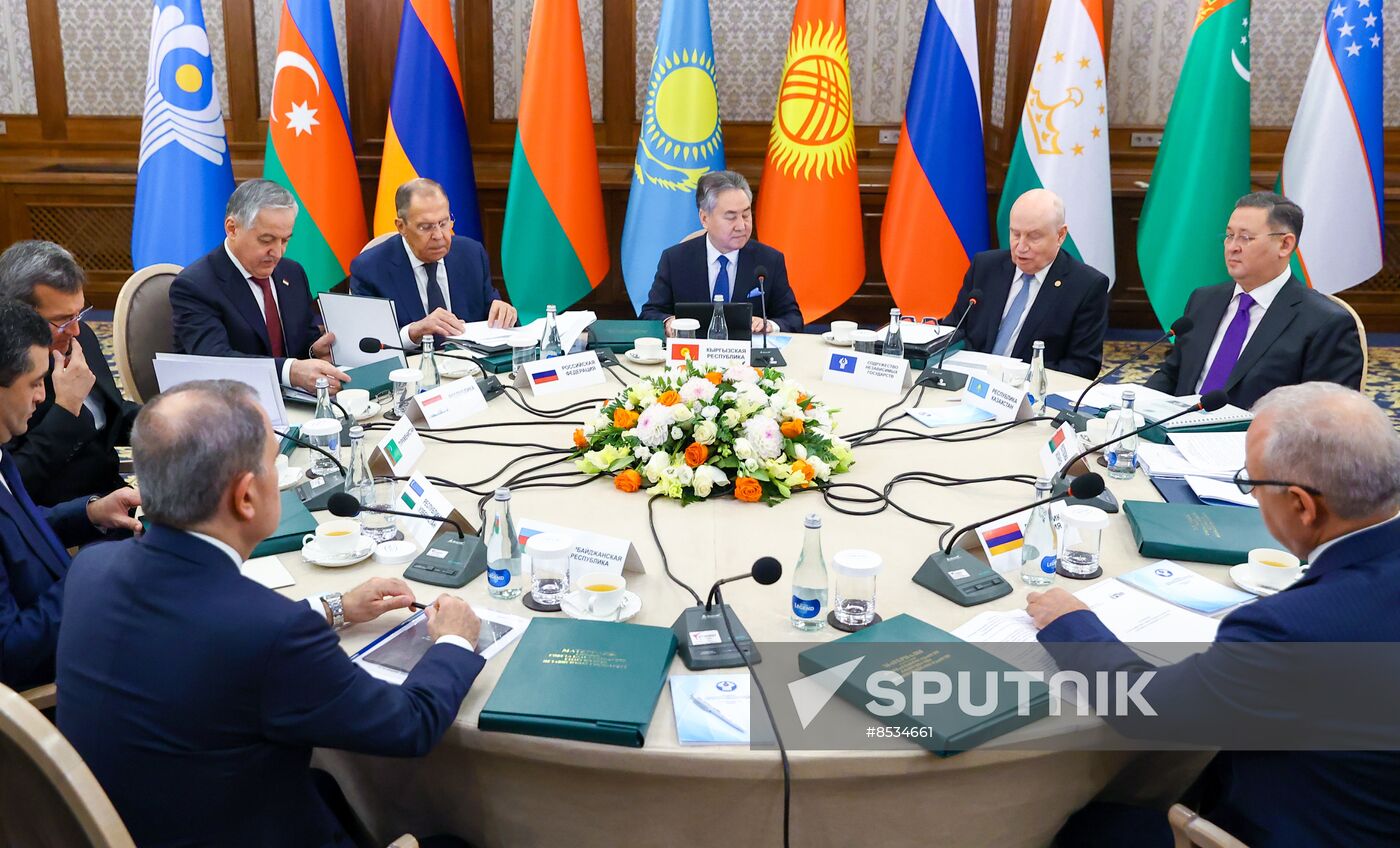 Kyrgyzstan CIS Ministerial Meeting