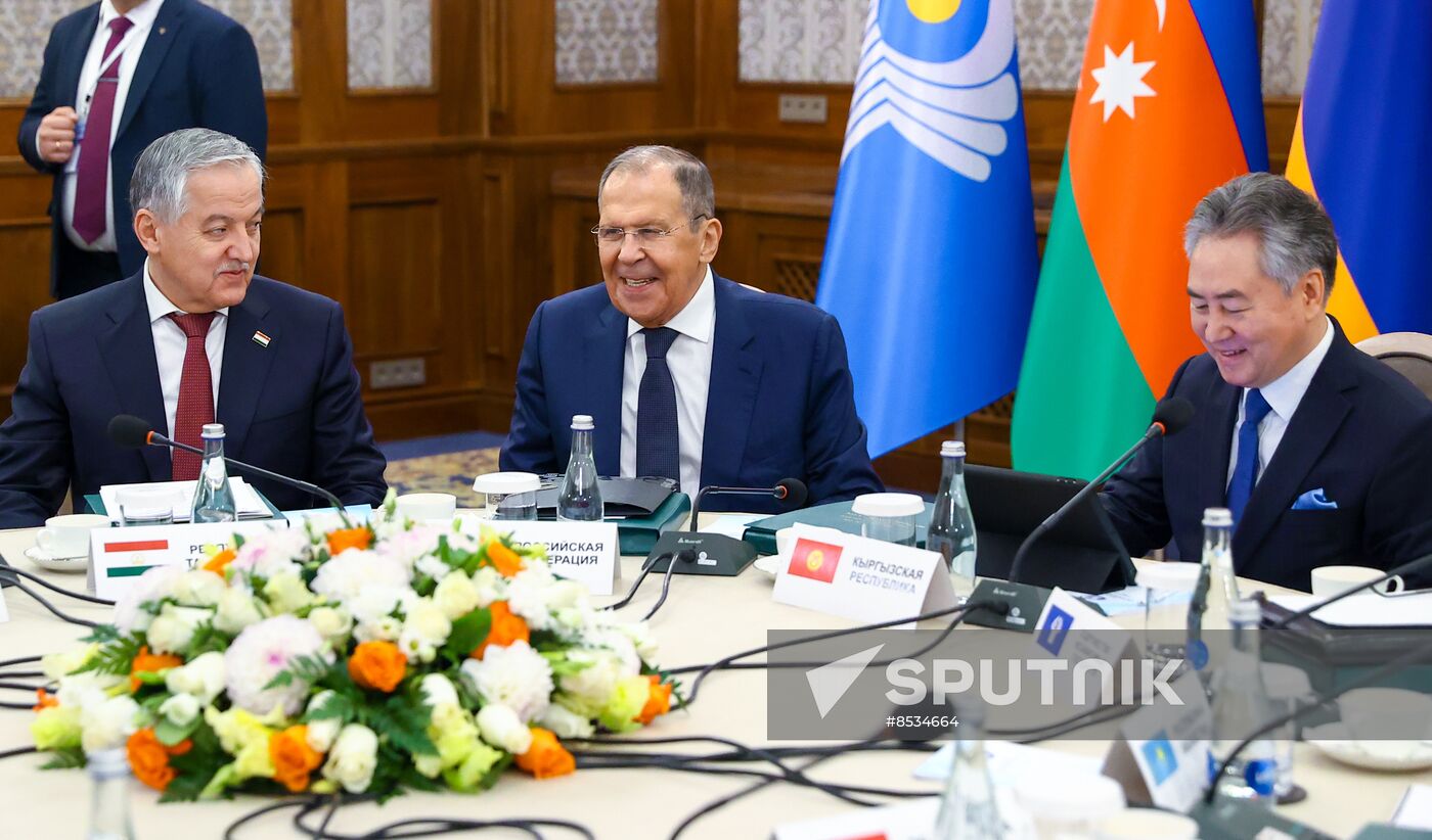 Kyrgyzstan CIS Ministerial Meeting