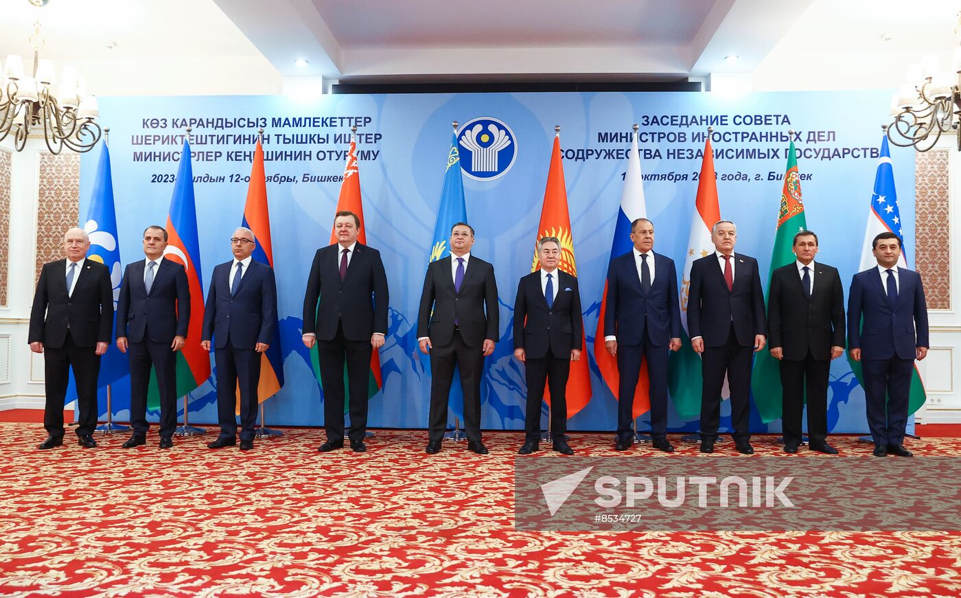 Kyrgyzstan CIS Ministerial Meeting