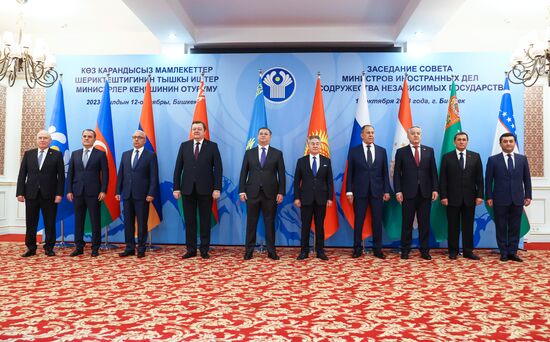 Kyrgyzstan CIS Ministerial Meeting