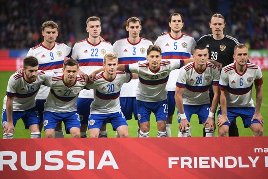 Russia Soccer Friendly Russia - Cameroon