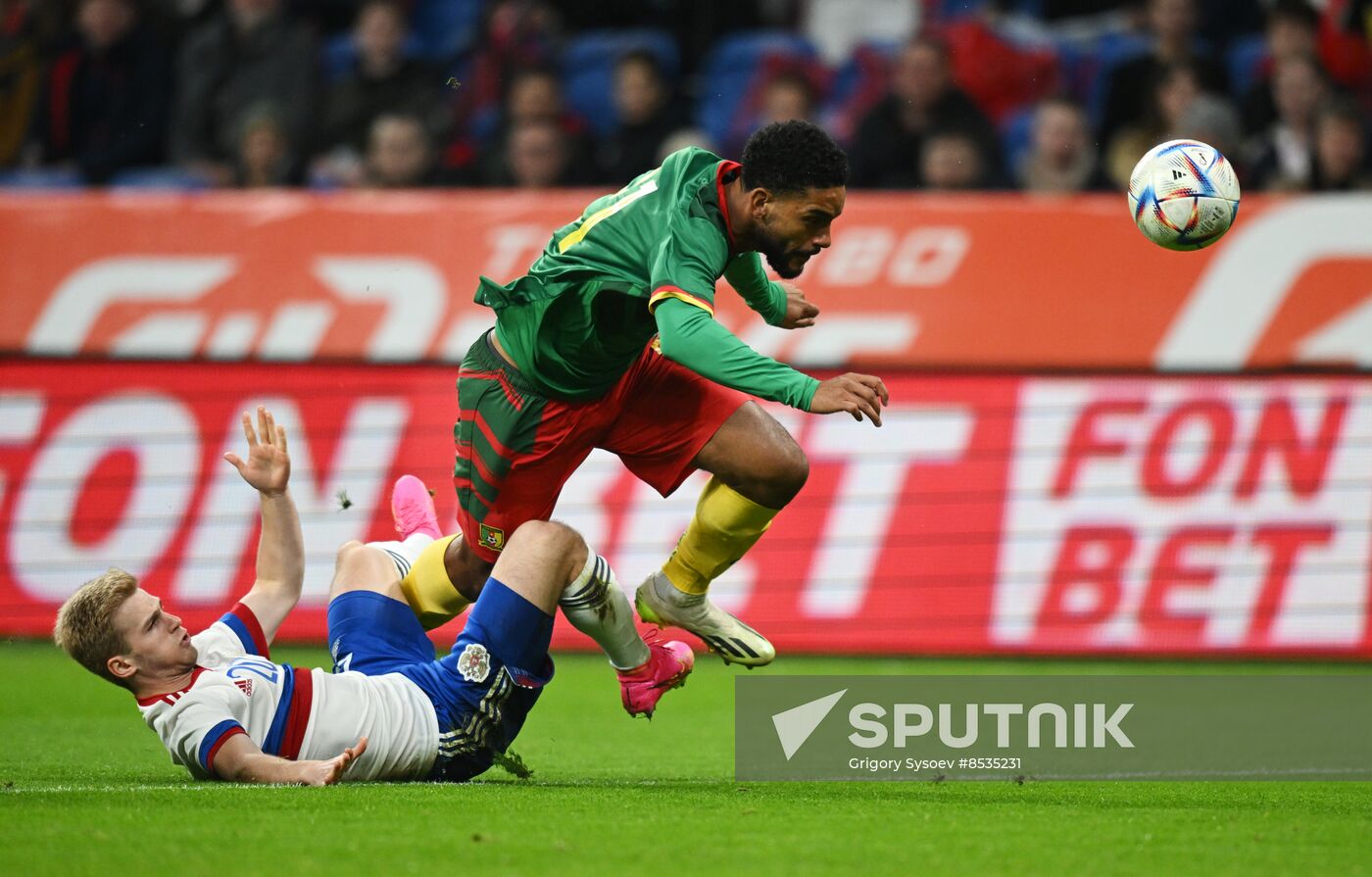 Russia Soccer Friendly Russia - Cameroon