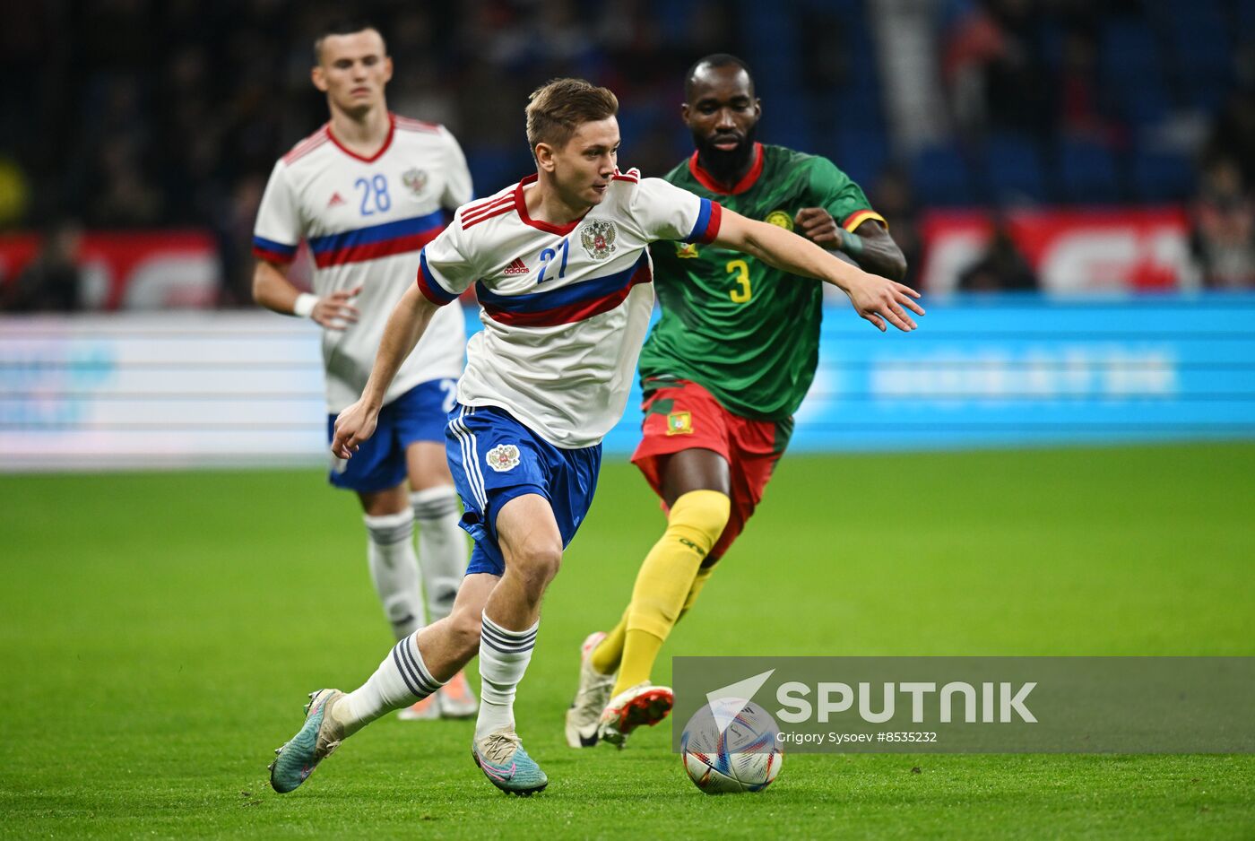 Russia Soccer Friendly Russia - Cameroon