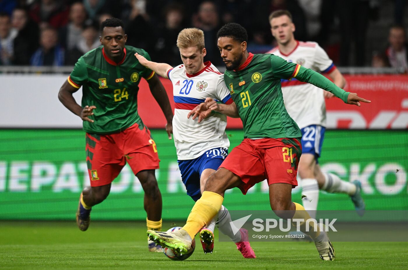 Russia Soccer Friendly Russia - Cameroon