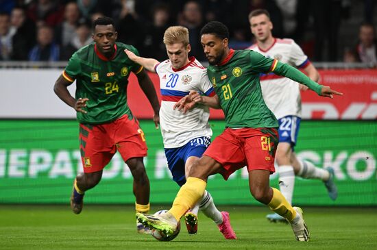 Russia Soccer Friendly Russia - Cameroon