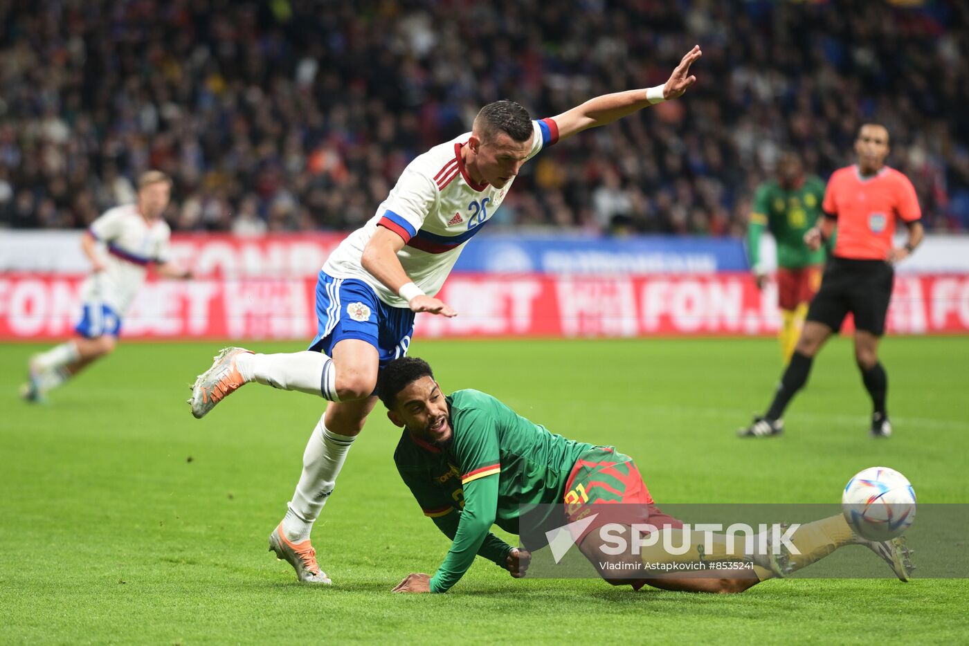 Russia Soccer Friendly Russia - Cameroon