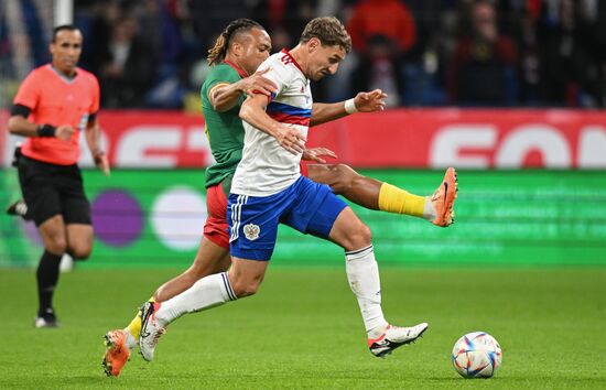 Russia Soccer Friendly Russia - Cameroon