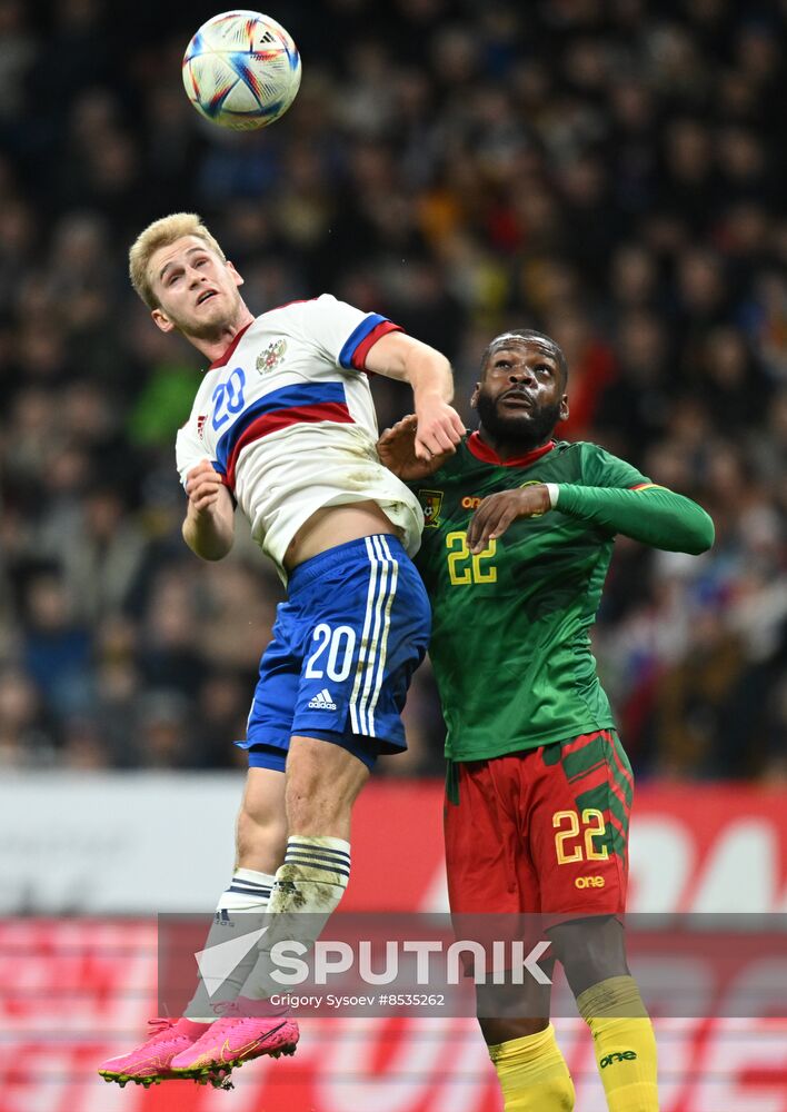 Russia Soccer Friendly Russia - Cameroon