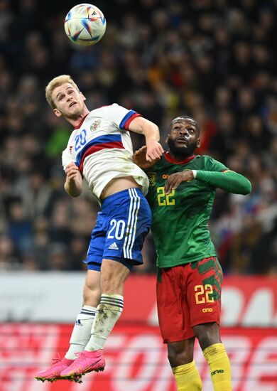 Russia Soccer Friendly Russia - Cameroon