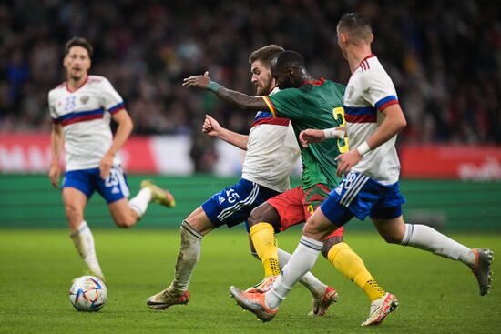 Russia Soccer Friendly Russia - Cameroon