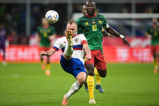 Russia Soccer Friendly Russia - Cameroon