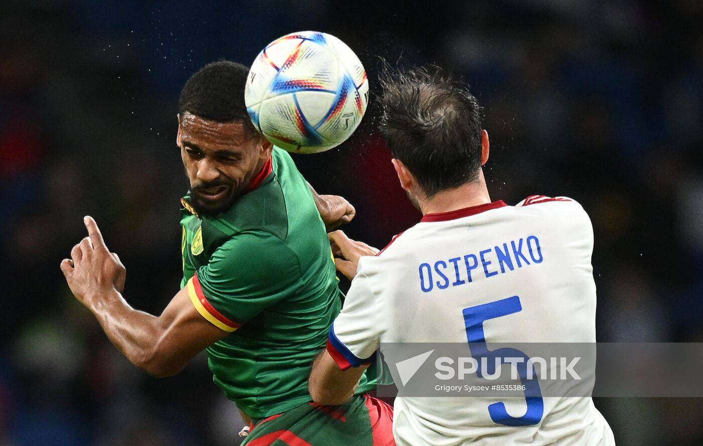 Russia Soccer Friendly Russia - Cameroon